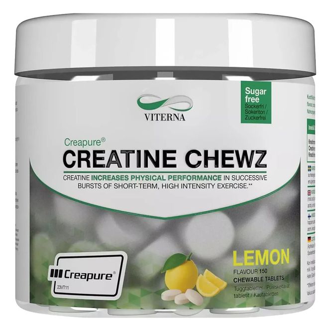 Hovedbilde Viterna Creapure - 150 Tyggetabletter