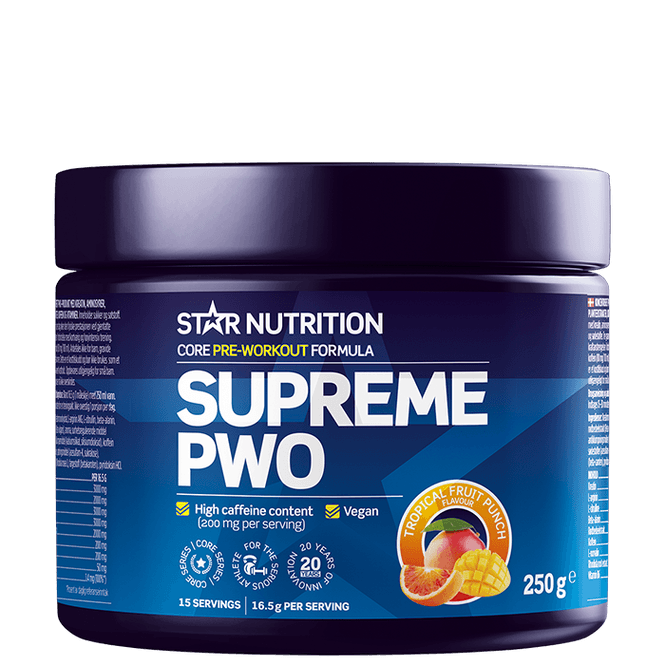 Hovedbilde Star Nutrition Supreme PWO - 250g