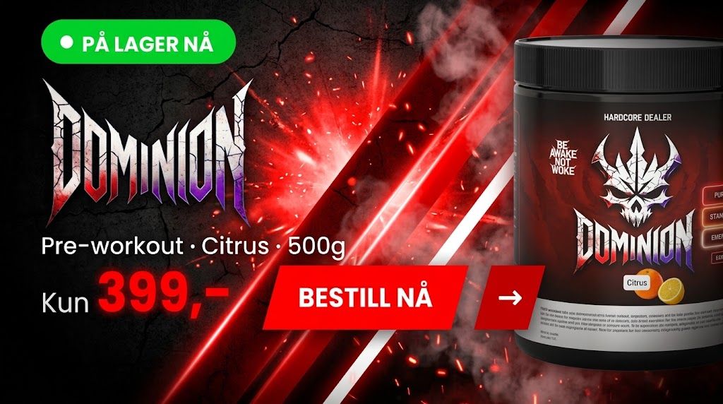 Dominion Pre-Workout Citrus 500g