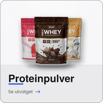 Proteinpulver – shake for muskelbygging og restitusjon etter trening