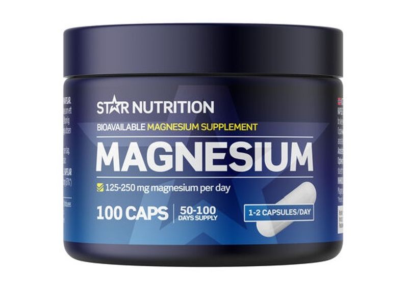Star Nutrition Magnesium - 100 kapsler