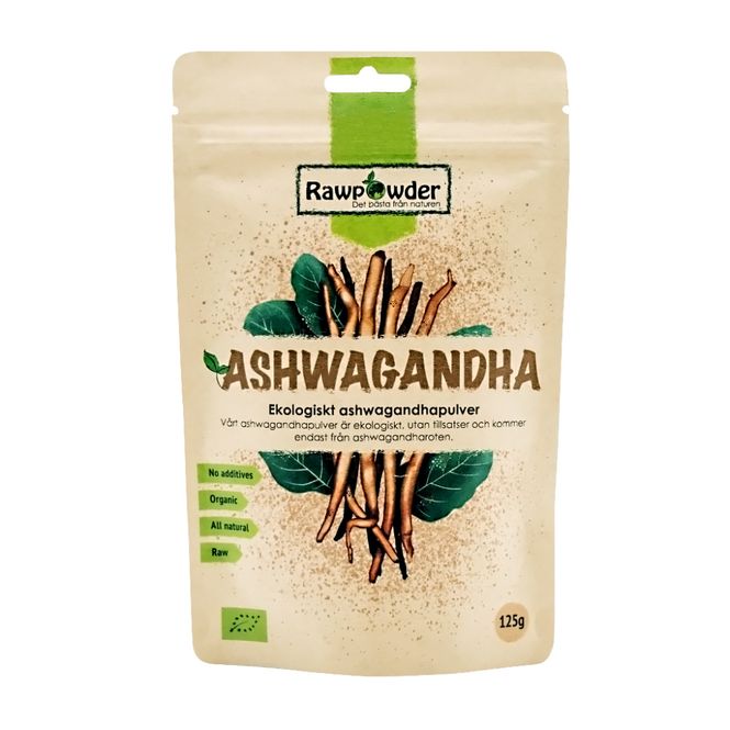 Hovedbilde Ashwagandha Økologisk Pulver - 125g